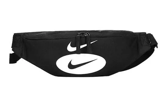 Поясная сумка унисекс Nike, Черно-белый
