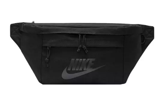 Поясная сумка унисекс Nike текстильная, черный