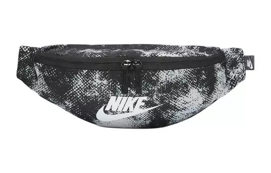 Поясная сумка унисекс Nike, White spells black spell mountain top white