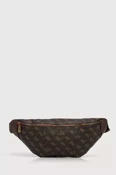 Поясная сумка VEZZOLA Guess, коричневый
