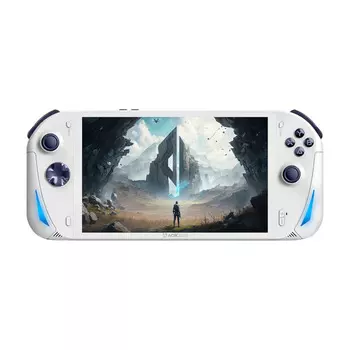 Портативная игровая консоль Aokzoe A1 Pro, 32 ГБ/1 Тб, Ryzen 7 7840U, лунный белый