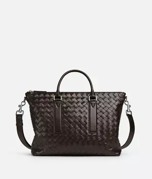 Портфель Bottega Veneta, карамельный