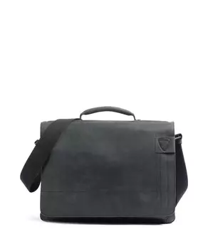 Портфель richmond 13 кожаный Strellson, черный