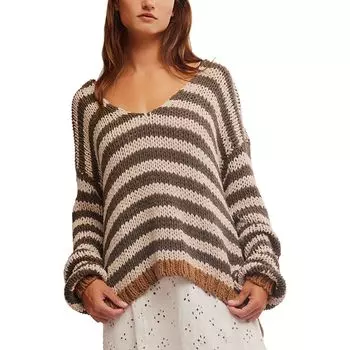 Портленд пуловер Free People, синий