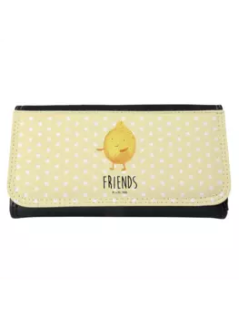 Портмоне Mr & Mrs Panda Damen Beste Freunde Zitrone, пастельно-желтый