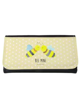 Портмоне Mr & Mrs Panda Damen Biene Liebe, пастельно-желтый