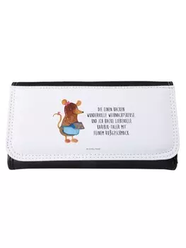 Портмоне Mr & Mrs Panda Damen Maus Kekse, белый