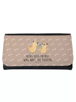 Портмоне Mr & Mrs Panda Damen Mops Verliebt, цвет hundeglck