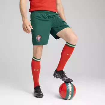 Португалия FPF Puma Мужские шорты, зеленый