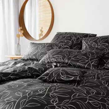 Постельное белье Elegante, черный