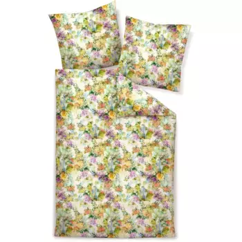 Постельное белье Janine «CARMEN S55081-09 *155x220, 80x80», на молнии, цвет multicolor
