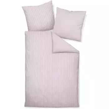 Постельное белье Janine «Edelflanell78060 21 135X200, 80x80», на молнии, цвет kreideros
