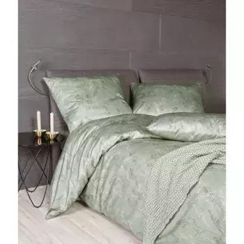 Постельное белье Janine «Interlock-Jersey55093 06 135X200, 80x80», на молнии, цвет rauchgrn