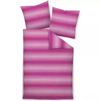 Постельное белье Janine «Интерлок-Джерси55075 05 155х200, 80х80», 5, цвет viva magenta