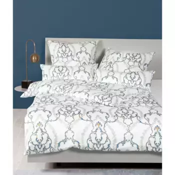 Постельное белье Janine «MILANO 45058», на молнии, цвет imperium/blau