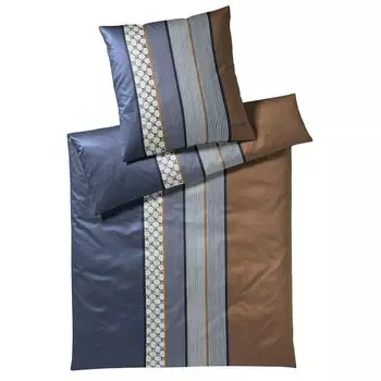 Постельное белье JOOP Cornflower Stripe deep Ocean 140х200 см + 70х90 см