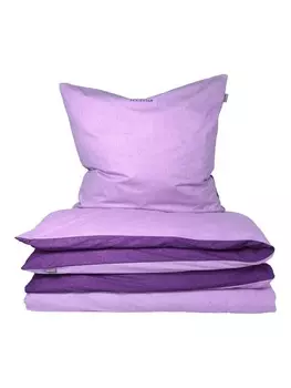 Постельное белье Schiesser set Doubleface Renforc 2 tlg, фиолетовый