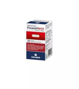 Потазек Макс, биологически активная добавка, 50 капсул Adamed