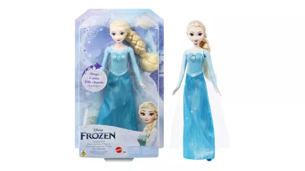 Поющая кукла эльза из мультфильма холодное сердце disney (d) Mattel