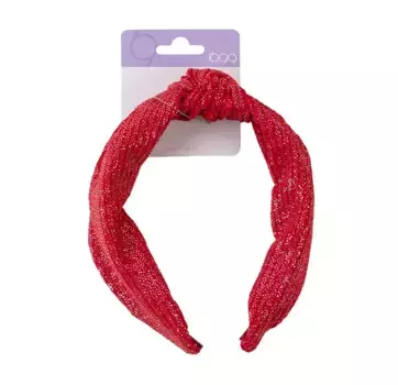 Повязка для волос Nudo 3Cm 1699, цвет rojo glitter