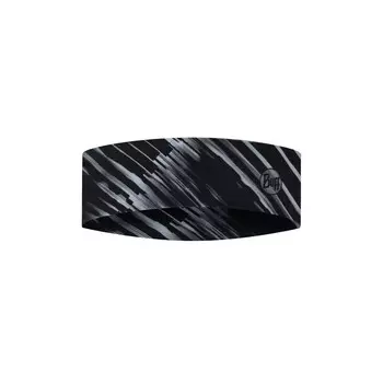 Повязка на голову Buff Coolnet UV Slim Headband, цвет Jaru Graphite