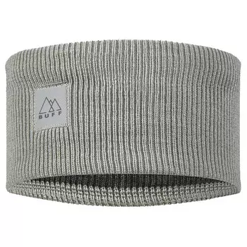 Повязка на голову Buff Crossknit Headband, цвет Light Grey