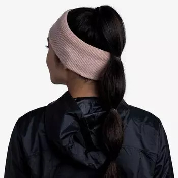 Повязка на голову Buff Crossknit, розовый