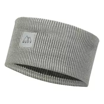 Повязка на голову Buff Crossknit, серый