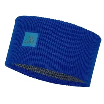 Повязка на голову Buff Crossknit, синий