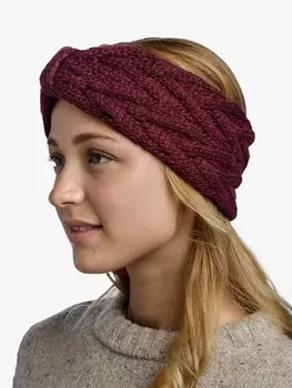 Повязка на голову Buff Knitted Headband, красный