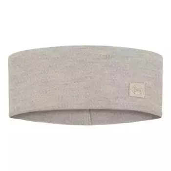 Повязка на голову Buff Merino Wide, бежевый/серый