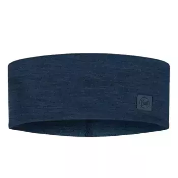 Повязка на голову Buff Merino Wide, синий