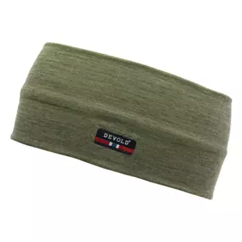 Повязка на голову DEVOLD OF NORWAY Breeze Merino 150, зеленый