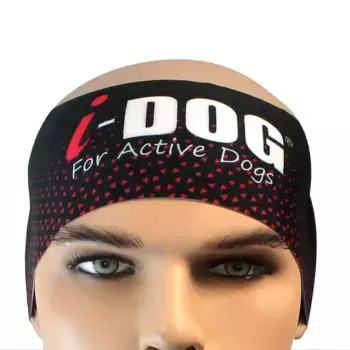 Повязка на голову I-dog Wintertrail, черный