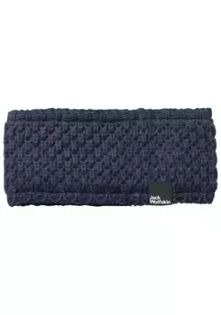Повязка на голову Jack Wolfskin "HIGHLOFT KNIT HEADBAND WOMEN", синий