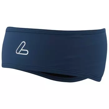 Повязка на голову Lffler Mono Headband Flaps, цвет Dark Blue