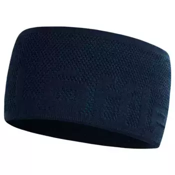 Повязка на голову Loeffler Knitted Logo, синий