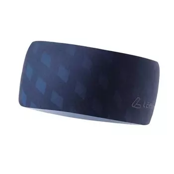 Повязка на голову Loeffler Open Cut Elastic RF, синий