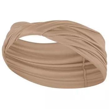 Повязка на голову Nike Yoga Wide Wide Twist, коричневый