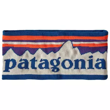 Повязка на голову Patagonia Powder Town Headband, цвет Fitz Roy Sunrise Knit/Birch White