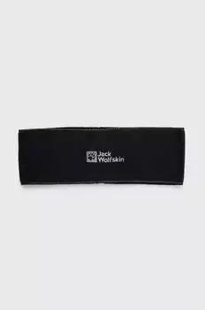 Повязка на голову Real Stuff Jack Wolfskin, черный