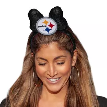 Повязка на голову с логотипом Cuce Pittsburgh Steelers