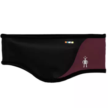 Повязка на голову Smartwool Merino Sport Fleece Wind Training, черный