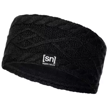 Повязка на голову Super.natural Knit, черный