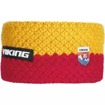 Повязка на голову Viking Riddle, красный/желтый