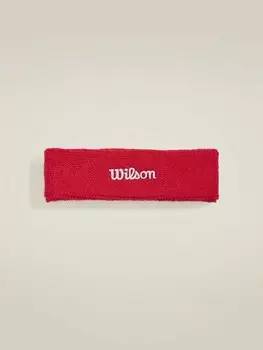 Повязка на голову Wilson HEADBAND, красный