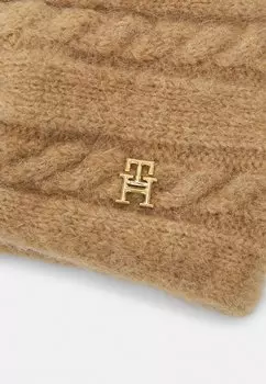 Повязка TIMELESS HEADBAND CABLE Tommy Hilfiger, бежевый