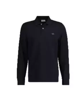 Повседневная хлопковая футболка Gant, черный