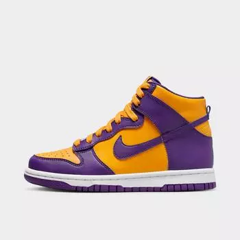 Повседневная обувь Nike Dunk High для больших детей, фиолетовый