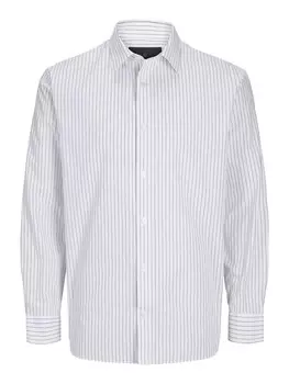 Повседневная рубашка JACK & JONES Comfort fit Button Up Shirt, белый